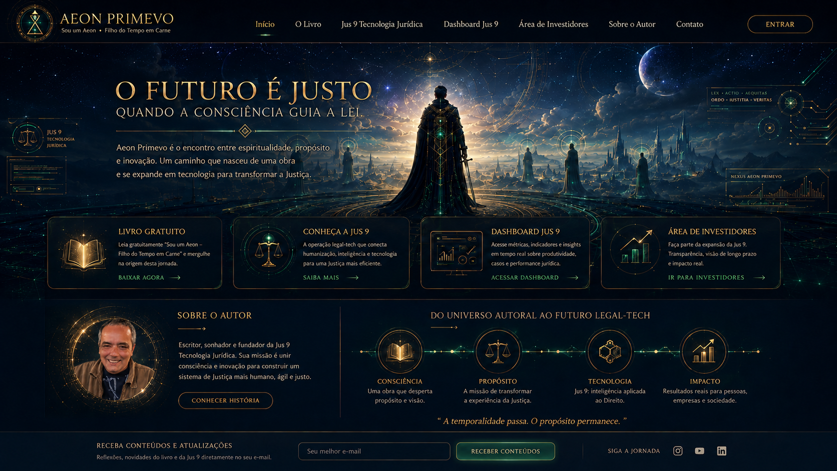 Portal visual de Aeon Primevo